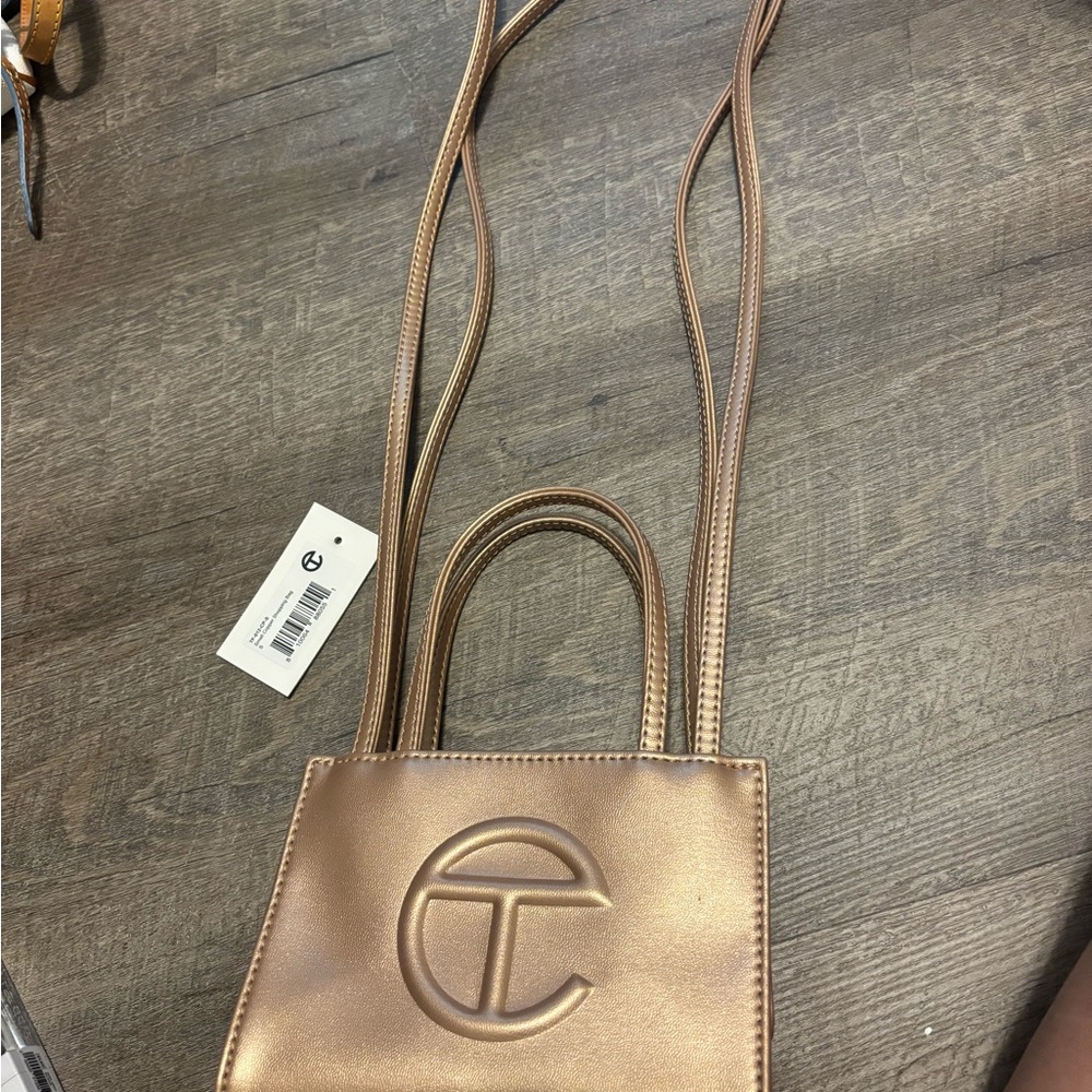 Telfar Metallic Mini Bag